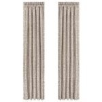 Astoria 84" Window Panel Pair in Sand | 100% Polyester by J.Queen New York