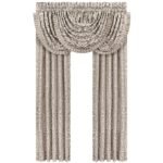 Astoria Sand Waterfall Valance | 100% Polyester by J.Queen New York