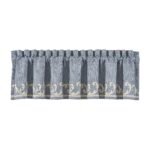 Aurora Window Straight Valance | 100% Polyester by J.Queen New York