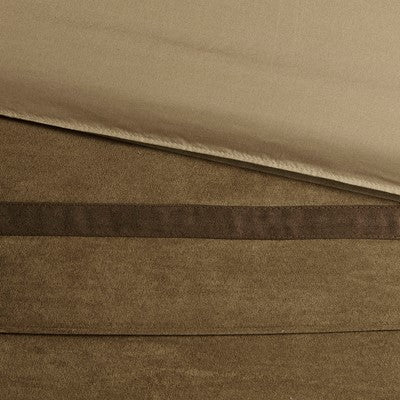 Madison Park Palmer 7 Piece Comforter Set in Natural, Full MP10-2583