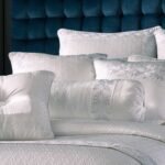 Becco Neckroll Pillow in White | Satin by J.Queen New York