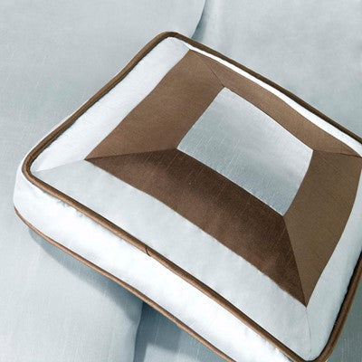 Madison Park Genevieve 7 Piece Comforter Set in Blue, Queen MP10-280