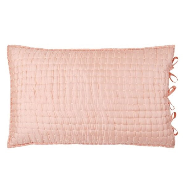 ChenevardBlossom_PeachSilkStandardPillowSham