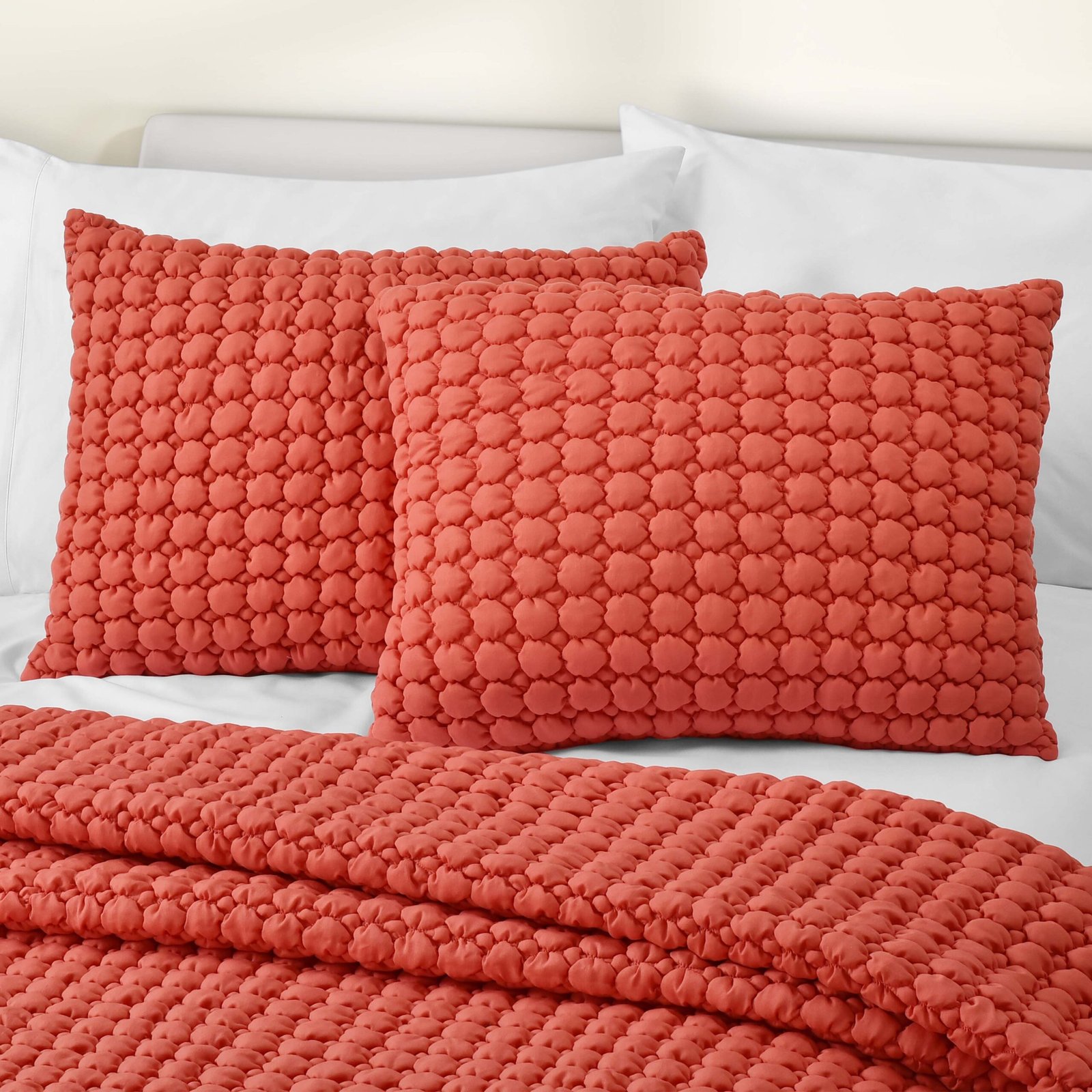 CloudPuffMelon3PieceQuiltSet