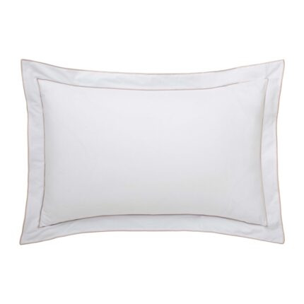 Louvre Blanc/Sable Pillow Sham