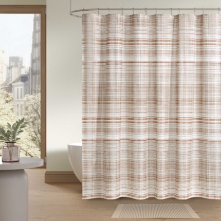 Pascal Cinnamon Shower Curtain